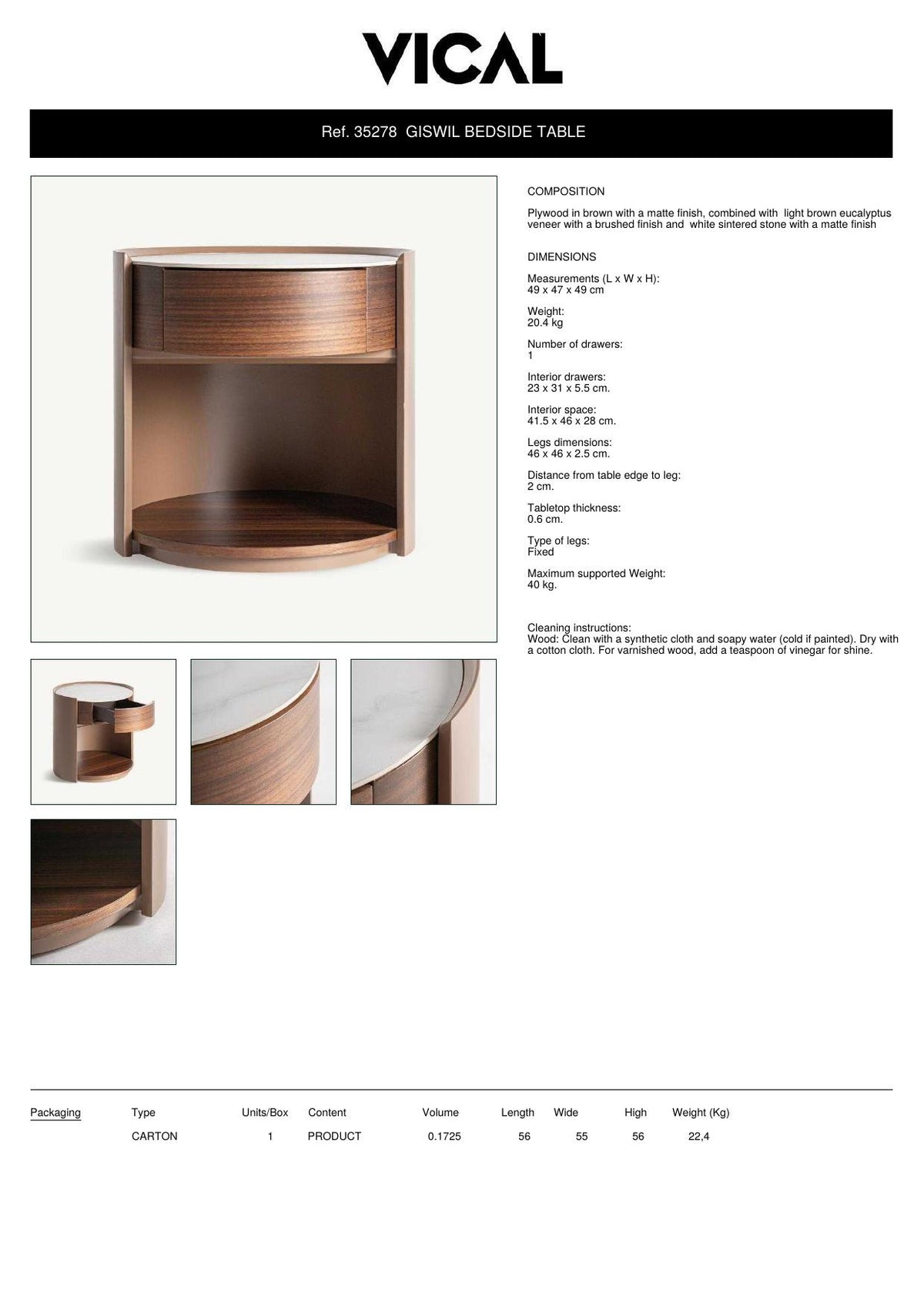 Factsheet Vical 35278 Giswil