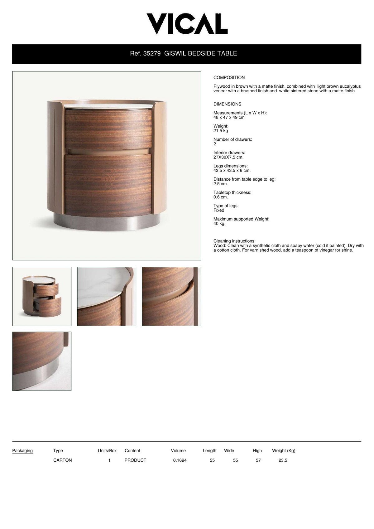 Factsheet Vical 35279 Giswil