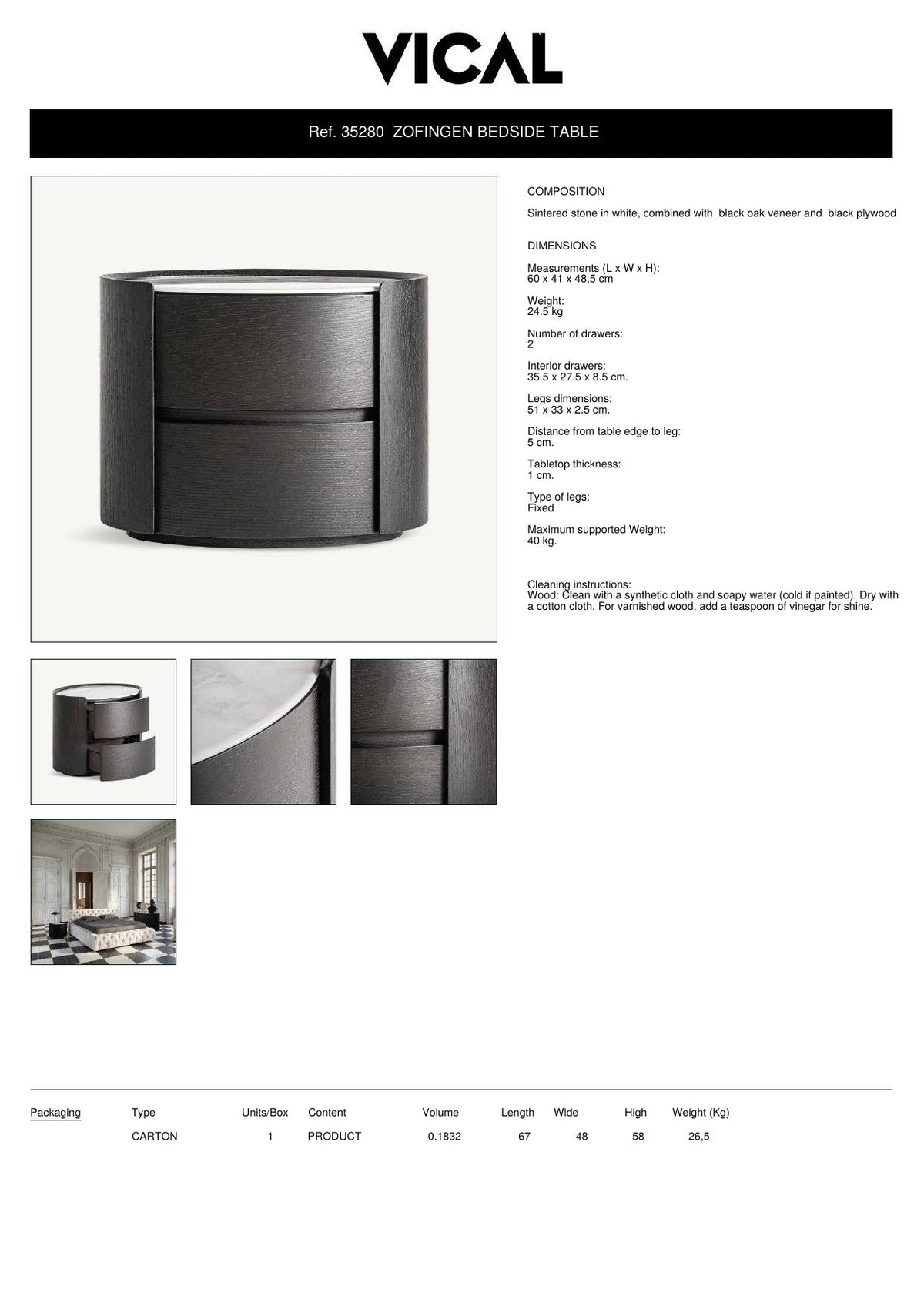 Factsheet Vical 35280 Zofingen
