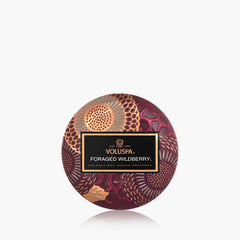Voluspa Duftkerze Foraged Wildberry | Minidose mit Deckel