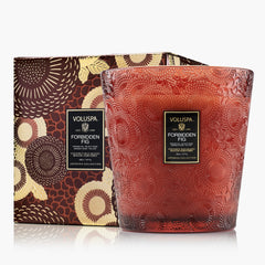 Voluspa Bougie Parfumée À Trois Mèches Forbidden Fig | 1.077 g