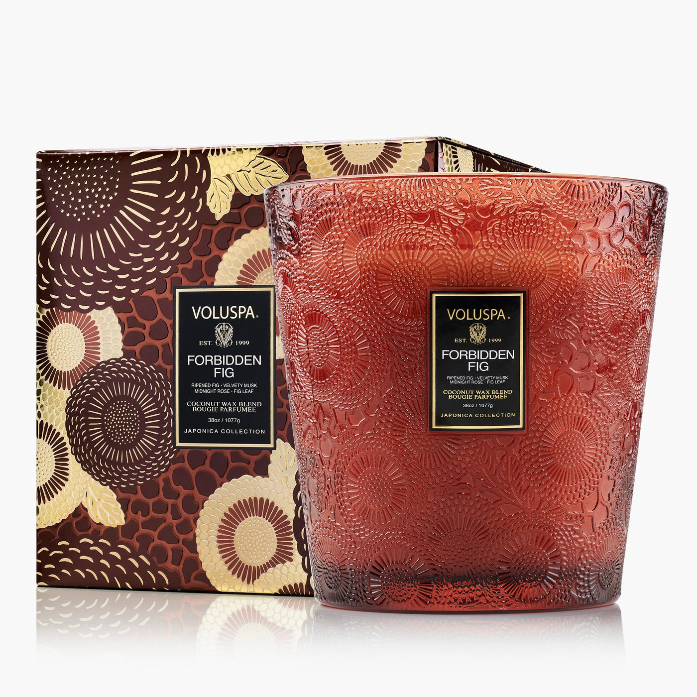 Voluspa 3-Docht Duftkerze Forbidden Fig | 1.077 g