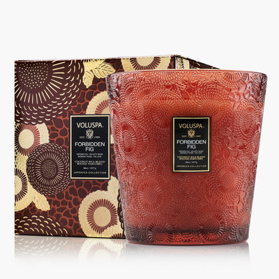 Voluspa 3-Docht Duftkerze Forbidden Fig | 1.077 g