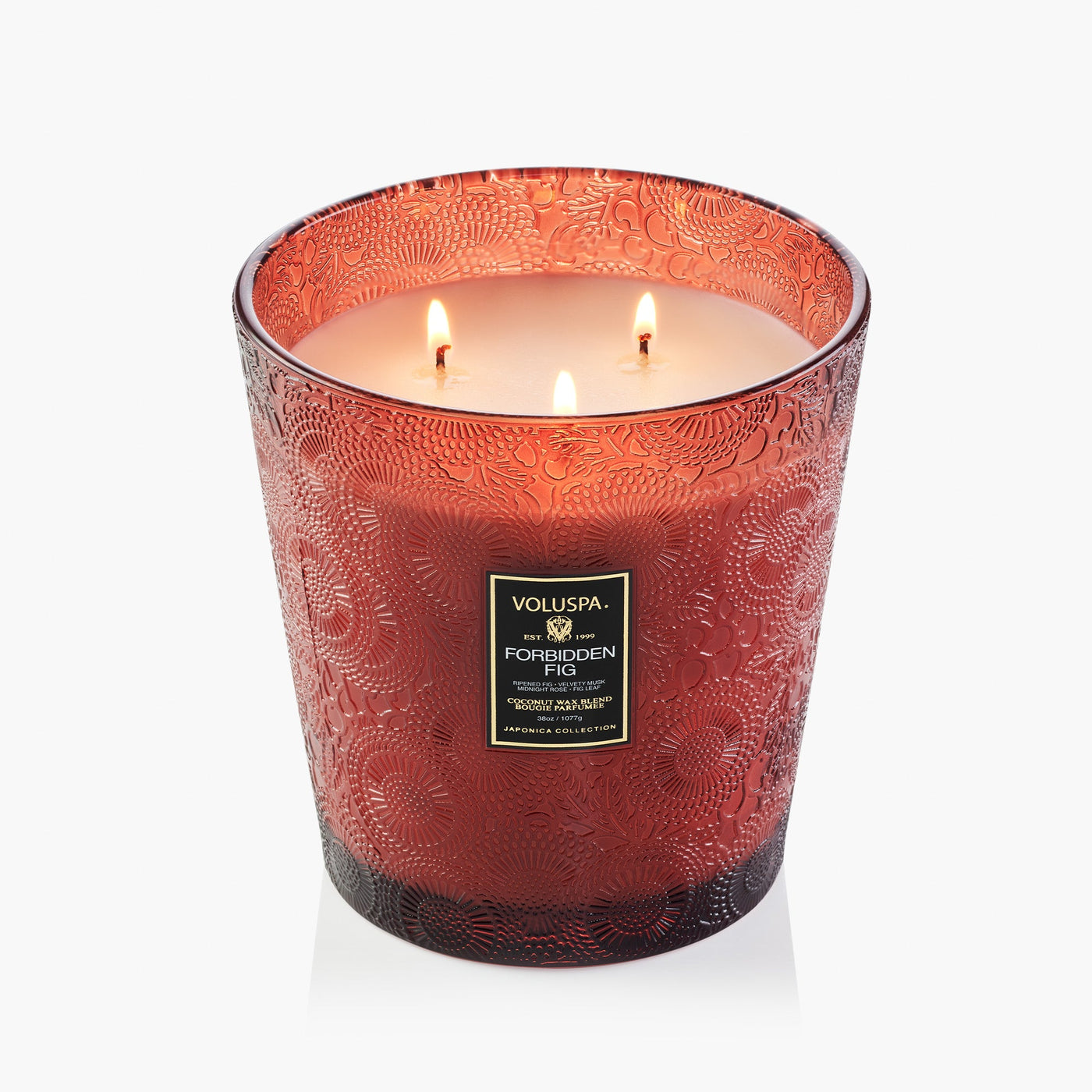 Voluspa 3-Docht Duftkerze Forbidden Fig | 1.077 g