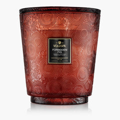 Voluspa Bougie Parfumée Cinq Mèches Forbidden Fig | 3,5 kg