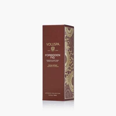 Voluspa Raumspray Forbidden Fig im edlen Glasflakon