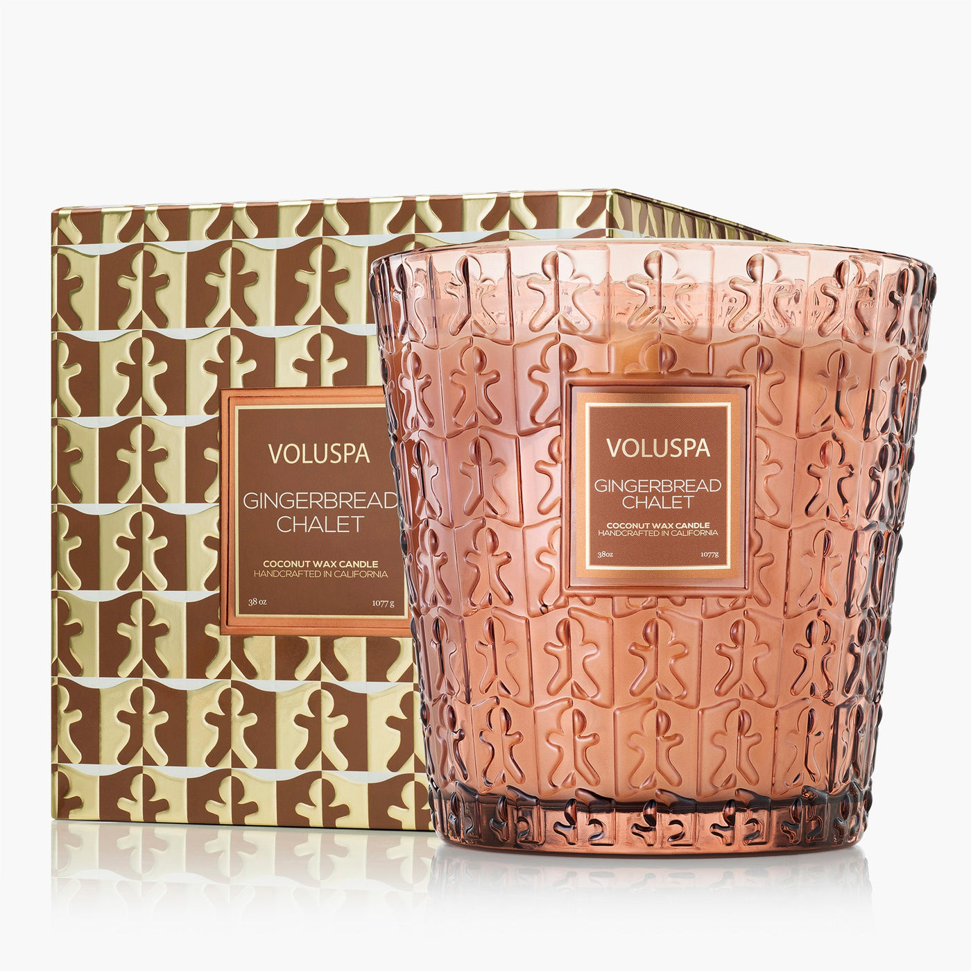 Voluspa 3-Docht Duftkerze Gingerbread Chalet | 1.077 g
