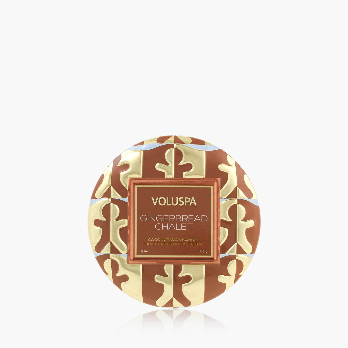 Voluspa Duftkerze Gingerbread Chalet | Minidose mit Deckel