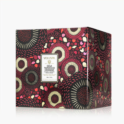 Voluspa 3-Docht Duftkerze Goji Tarocco Orange | 1.077 g