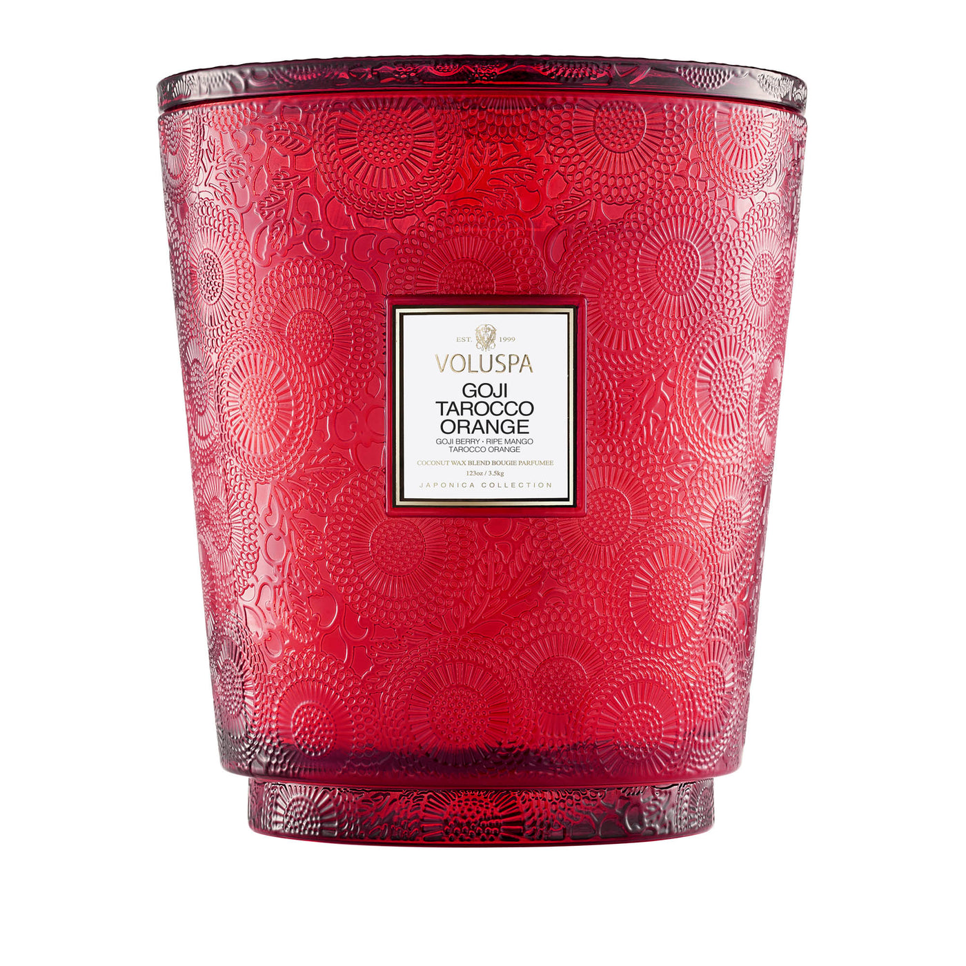 Voluspa 5-Docht Duftkerze Goji Tarocco Orange | Japonica Collection | 3,5 kg
