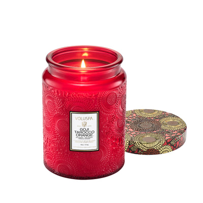 Voluspa Duftkerze Goji Tarocco Orange | Japonica Collection | Large Jar