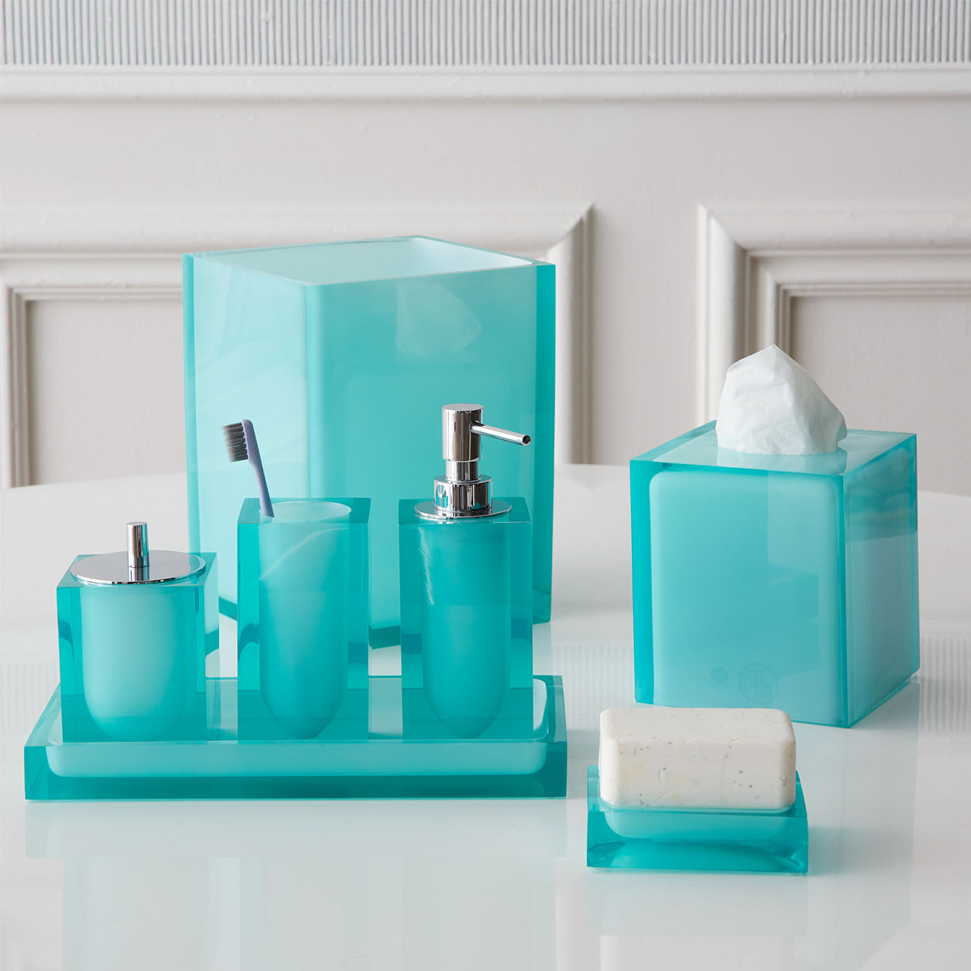 Jonathan Adler Kosmetiktuchbox Hollywood | Türkis