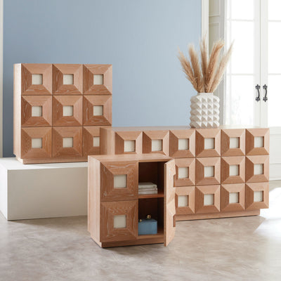 Jonathan Adler Porzellan Vase Charade Studded | Mattweiß