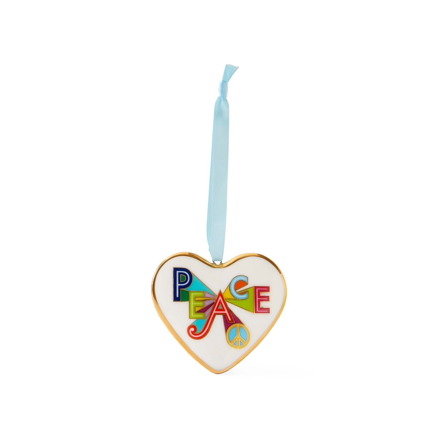 Jonathan Adler Weihnachtsbaumanhänger Ornament Peace & Love