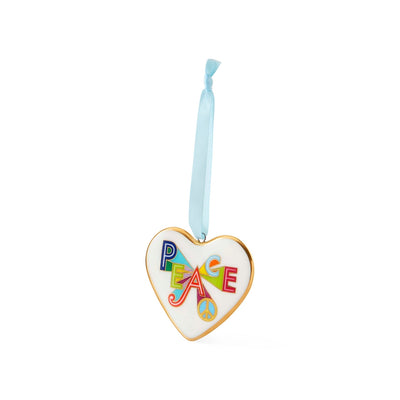 Jonathan Adler Weihnachtsbaumanhänger Ornament Peace & Love