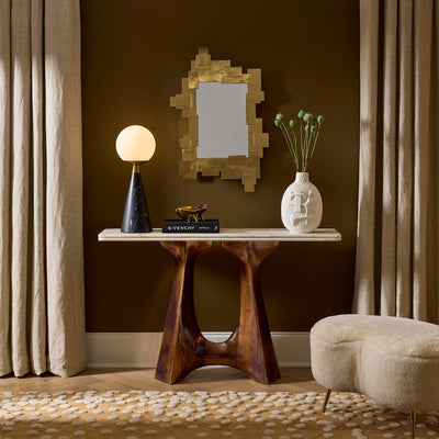 Jonathan Adler Marmor-Konsolentisch Oscar