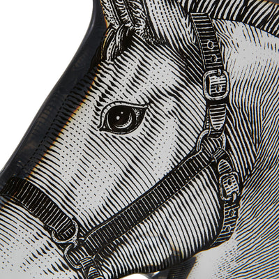Jonathan Adler Acryl Buchstützen Horse Pferdekopf | 2-teilig