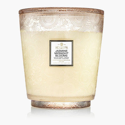Voluspa 5-Docht Duftkerze Jasmine Midnight Blooms | 3,5 kg