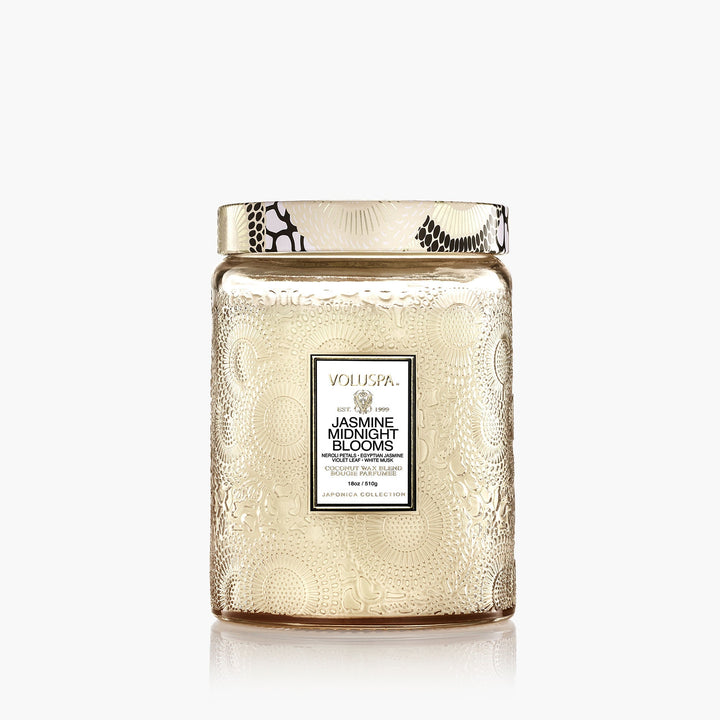 Voluspa Duftkerze Jasmine Midnight Blooms Large Jar