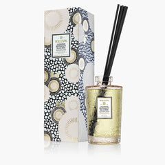 Voluspa Room Fragrance Jasmine Midnight Blooms | Luxury Diffuser with Scent Sticks