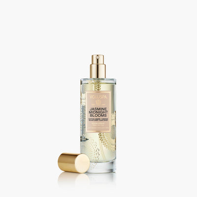 Voluspa Raumspray Jasmine Midnight Blooms im edlen Glasflakon