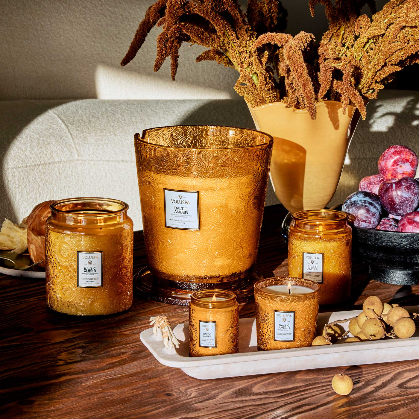 Voluspa 5-Docht Duftkerze Baltic Amber | 3,5 kg