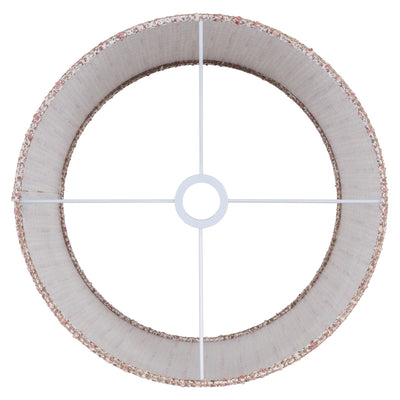 Richmond Interiors runder Lampenschirm Live ø 40 cm | Rosé