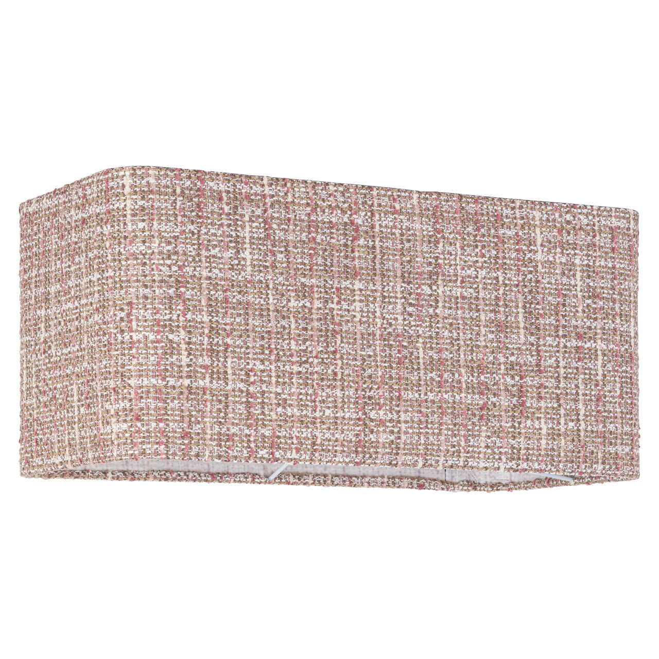 Richmond Interiors rechteckiger Lampenschirm Live Rosé | 55x25 cm
