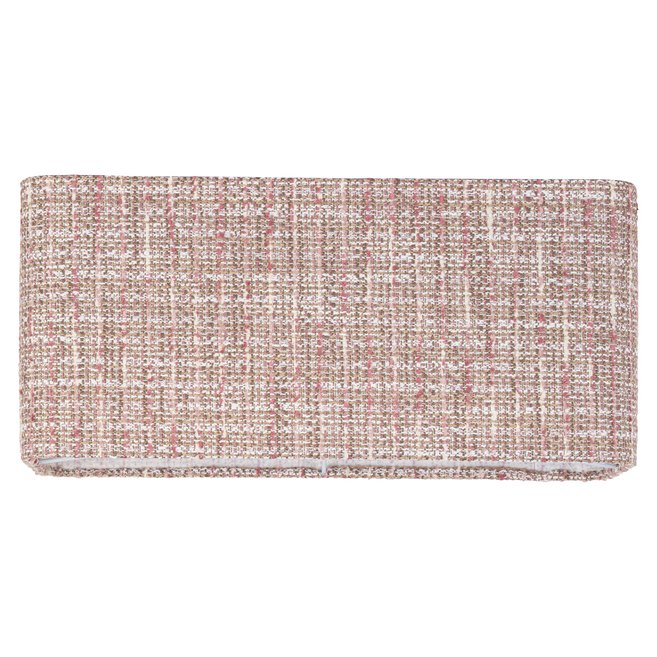 Richmond Interiors rechteckiger Lampenschirm Live Rosé | 55x25 cm
