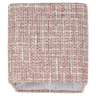 Richmond Interiors rechteckiger Lampenschirm Live Rosé | 55x25 cm