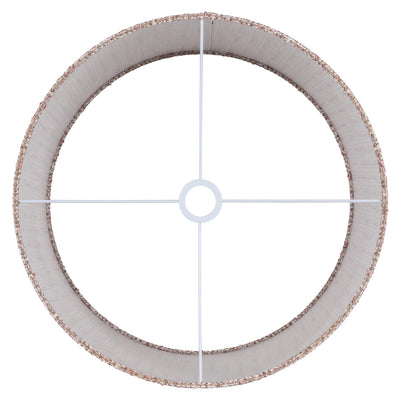 Richmond Interiors runder Lampenschirm Live ø 50 cm | Rosé