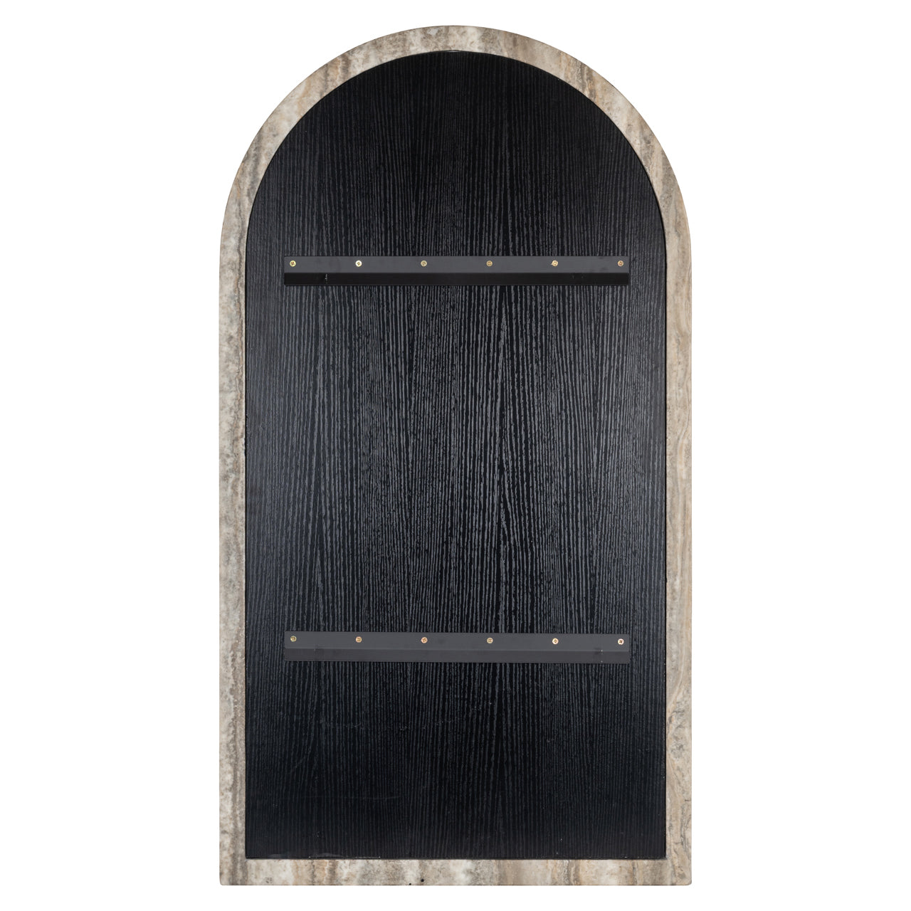 Richmond Interiors halbrunder Wandspiegel Calvo aus Marmor