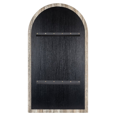 Richmond Interiors halbrunder Wandspiegel Calvo aus Marmor