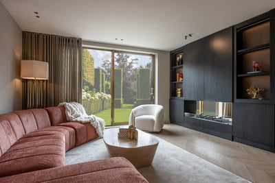 Richmond Interiors Couchtisch Fictus Travertin | 125x80 cm