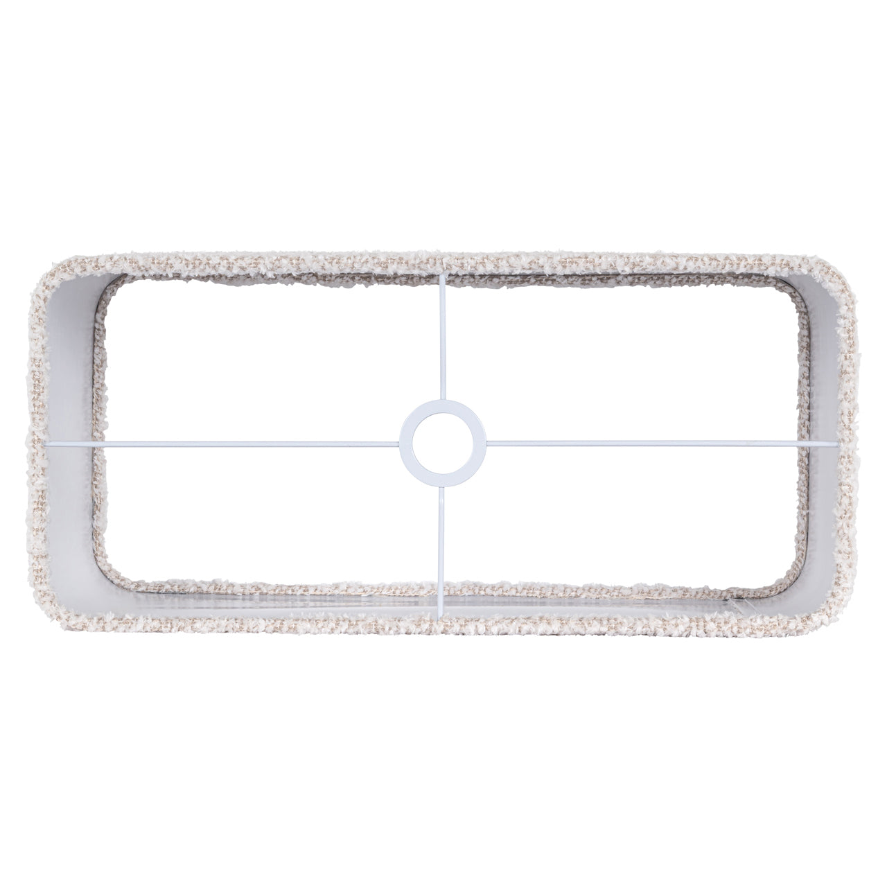 Richmond Interiors rechteckiger Lampenschirm Marly cream | 55x25 cm