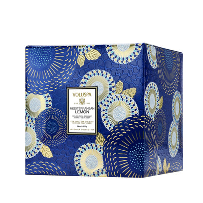 Voluspa 3-Docht Duftkerze Mediterranean Lemon | 1.077 g