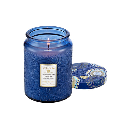 Voluspa Duftkerze Mediterranean Lemon | Large Jar