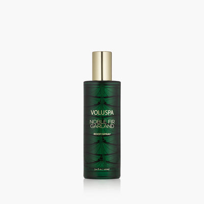 Voluspa Raumspray Noble Fir Garland im edlen Glasflakon
