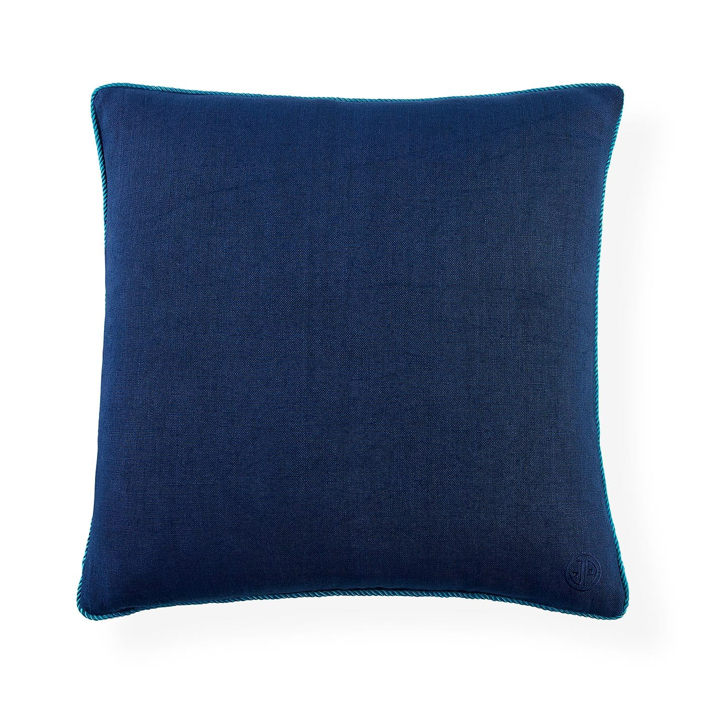 Jonathan Adler Kissen Pompidou Blue Border | 55x55 cm