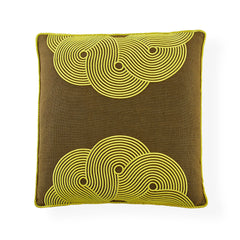 Jonathan Adler Kissen Pompidou Avocado Half Circles | 45x45 cm