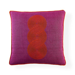 Jonathan Adler Kissen Pompidou Fuchsia Loops | 50x50 cm