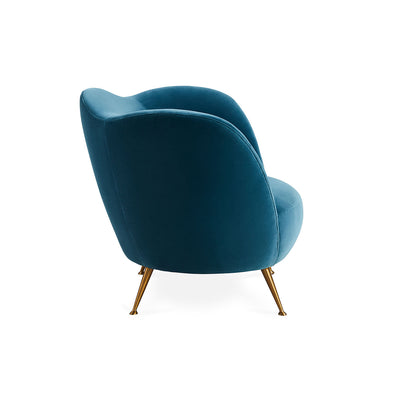 Jonathan Adler Sessel & Loungechair Ripple | Varese Petrol