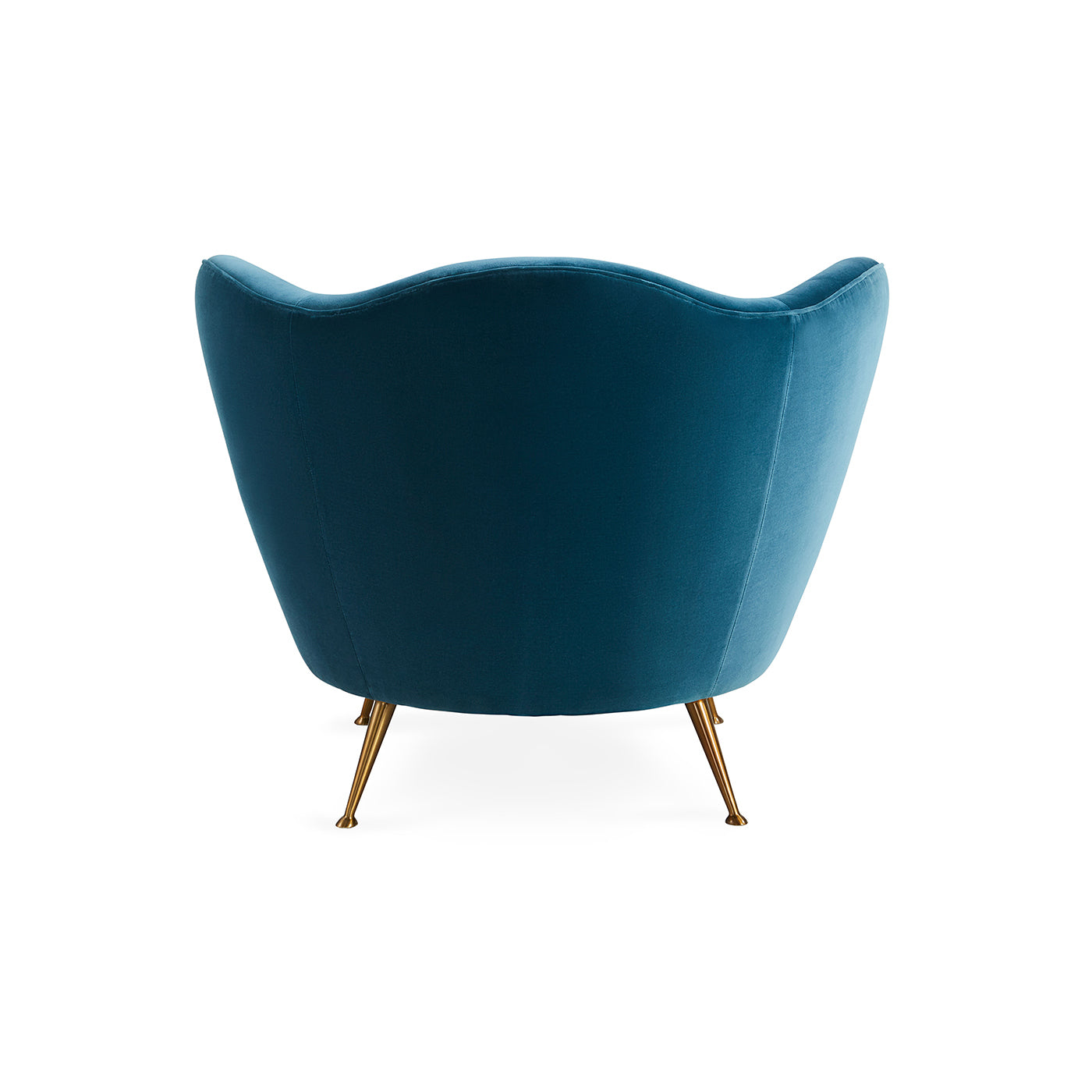 Jonathan Adler Sessel & Loungechair Ripple | Varese Petrol
