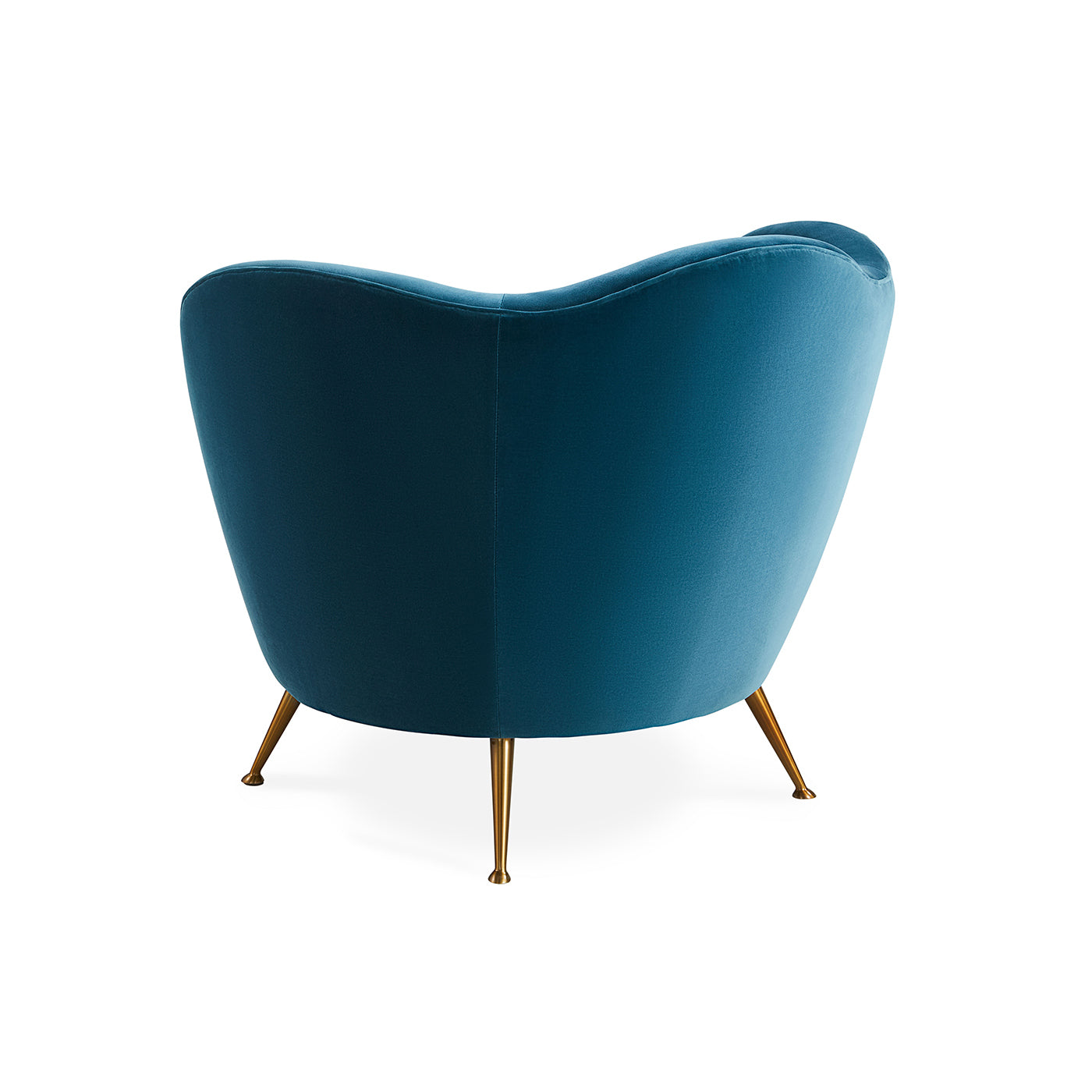 Jonathan Adler Sessel & Loungechair Ripple | Varese Petrol