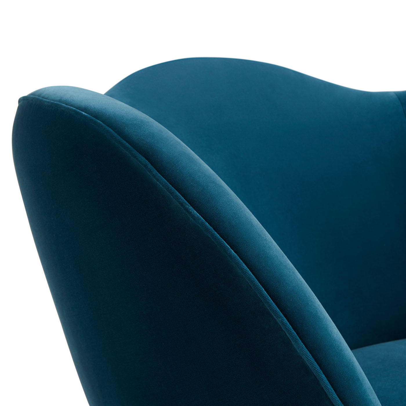 Jonathan Adler Sessel & Loungechair Ripple | Varese Petrol