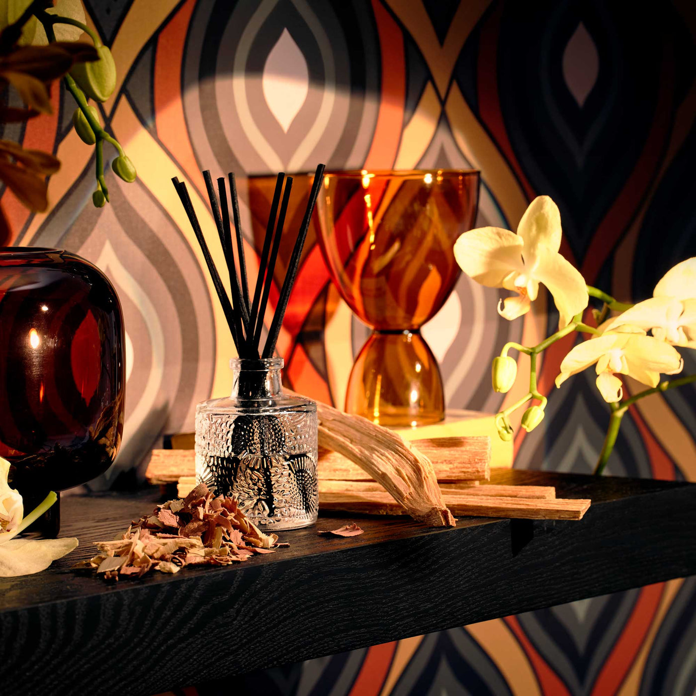 Voluspa Raumduft Baltic Amber | Diffuser mit Duftstäbchen