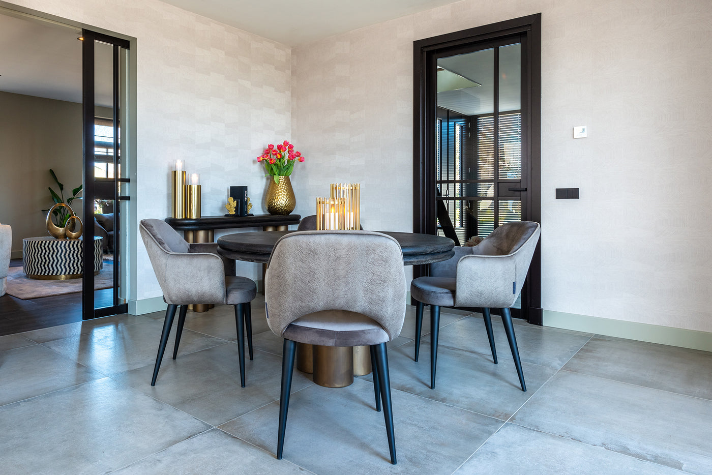 Richmond Interiors Round dining table macaron | ø 130 cm