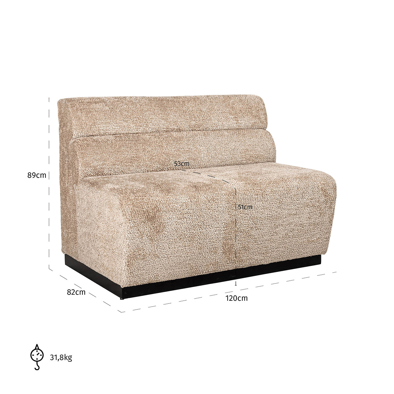 Richmond Interiors Modul-Esszimmerbank Delia | customizable