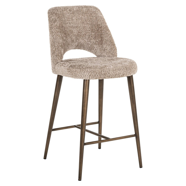 Richmond Interiors Barhocker Counterstuhl Delphine | Nature