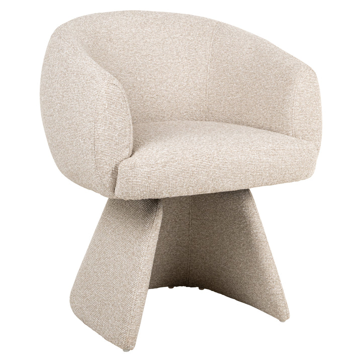 Richmond Interiors drehbarer Esszimmerstuhl Quiriro | Biscotti